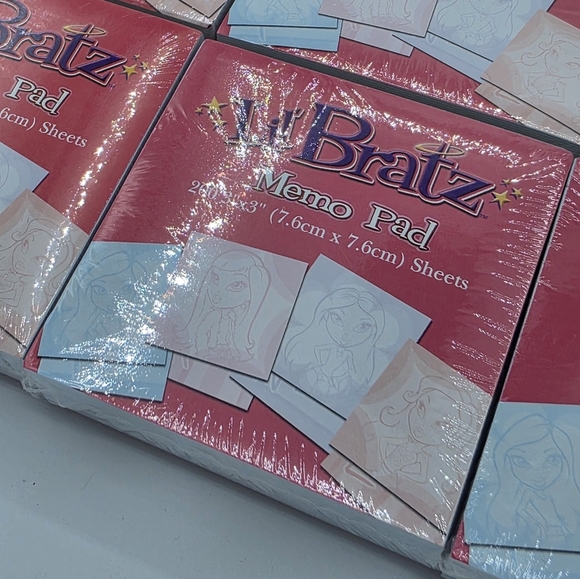 Vintage 2004 Lil Bratz Memo Pads Set of 6 - Picture 3 of 6